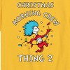Boys' - The Cat in the Hat - Christmas Morning Crew Thing 2 Short Sleeve Graphic T-Shirt - 2 of 4