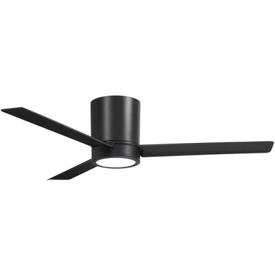 52" Minka Aire Roto Coal LED Hugger Ceiling Fan with Remote