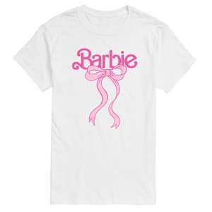 Men's - Barbie - Logo Coquette Bow Short Sleeve Graphic T-Shirt - 1 of 4