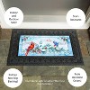 Evergreen Snow Country Birds Sassafras Indoor Outdoor Switch Doormat 1'10"x10" Multicolored - 4 of 4