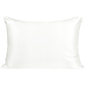 PiccoCasa Hidden Zipper 25 Momme Pure Silk Soft Smooth Washable Pillowcases - 1 of 4