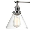 CWI Lighting Eustis 1 Light Wall Sconce With Polished Nickel Finish - 3 of 4