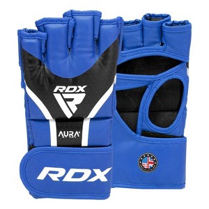 RDX Sports MMA Grappling Gloves -  training, sparring, martial arts, combat sports, protection, fitness, durable, premium, lightweight. - 1 of 4