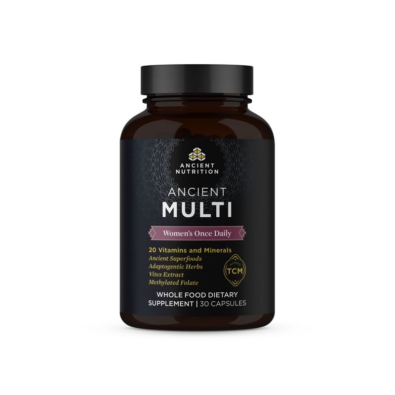 Ancient Nutrition Ancient Multi&#39;s Women&#39;s Once Daily Capsule - 30ct, 1 of 8