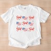Simply Sage Market Patriotic America Stacked Coquette Garment Dyed Tee - 3 of 4