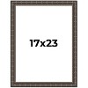 PosterPalooza | 17x23 Modern Bamboo Picture Frame, UV Acrylic, 5 Finishes - 2 of 4