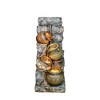 HomeRoots 43" Brown/Orange Polyresin Sculpture - 4 of 4