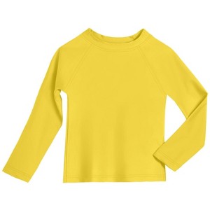 City Threads USA-Made Recycled Nylon Boys UPF 50+ Long Sleeve Rashguard - 1 of 4