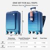 3-Piece Hardside Luggage Set with Cup Holders & USB Charger, Lightweight for Travel – Cuddlewood - 4 of 4