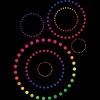 Adult Design By Humans Pride Inclusion Rainbow Circles By SpiritofWonderland Tank Top - 2 of 2
