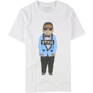 Elevenparis Mens Korea Cat Graphic T-Shirt - 1 of 2