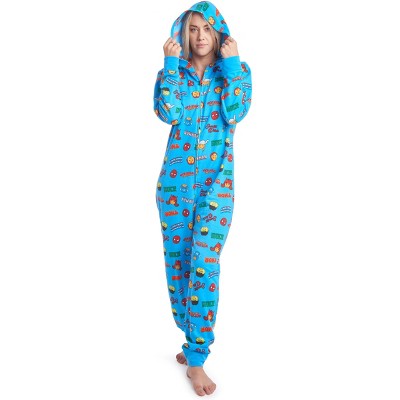 Marvel Avengers Fleece Zip Up Cosplay Pajama Coverall