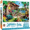 MasterPieces 300 Piece EZ Grip Jigsaw Puzzle - Cabin Crossing - 18"x24". - image 2 of 4