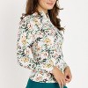 Calypsa Women's Long Sleeve Full-Zip UPF 50+ Nora Swim Top - 2 of 3