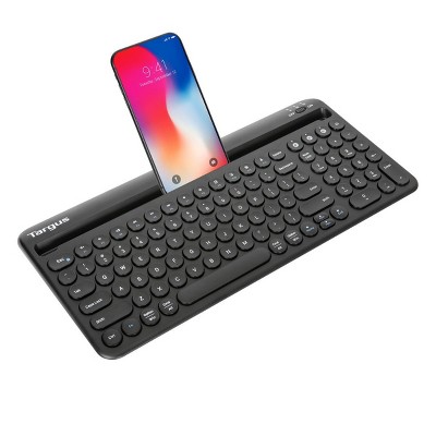 Targus Midsize Multi-device Bluetooth® Antimicrobial Keyboard, Black ...