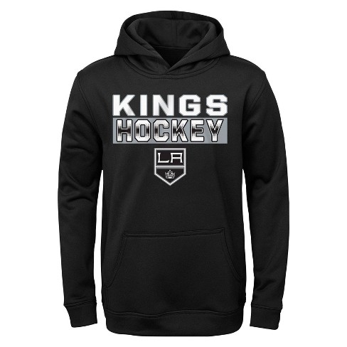 Nhl Los Angeles Kings Girls' Poly Fleece Hooded Sweatshirt : Target