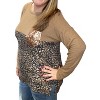 Women's Animal Print Pocket Tee - honeyme - 3 of 3