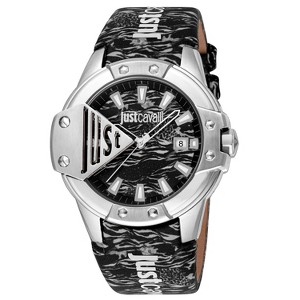 Just Cavalli Women's Scudo Black Dial Watch - JC1G260L0025 - 1 of 1