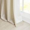 PAGED Twist Tab Lined Window Curtain Panel, Light Filtering Privacy Curtain for Bedroom & Living Room - 3 of 4