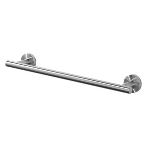 WOWOW 36 in. Stainless Steel Wall Mounted Single Towel Bar in Brushed Nickel - 1 of 4