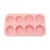 Unique Bargains Candy Mould 8-Cavity Rose Bouquet Candy Mould Hand Wash 8.54"x4.92"x1.06" 1 Pc - 3 of 4