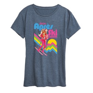 Women's - Barbie - Retro Apres Ski-Women's Short Sleeve Graphic T-Shirt Short Sleeve Graphic T-Shirt - 1 of 4