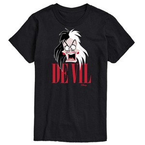 Men's - Disney Villains - Valentine's Day Short Sleeve Graphic T-Shirt - 1 of 4