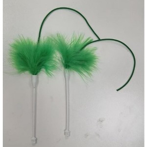 Potaroma 2Pcs Feather Wand Replacements for in-The-Cover Interactive Hide and Seek Cat Toy - 1 of 1