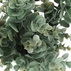 GlasFlength Artificial Plants Small Fake Plants Artificial Grass Plants Faux Plants for Indoor Home Table Decor, Green, 11.5"*11.5"*12.5" - 4 of 4