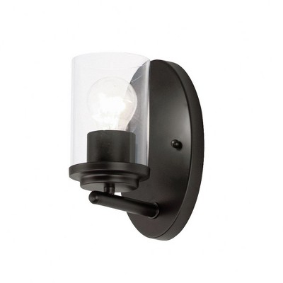 Maxim Lighting Corona 1 - Light Wall Light in  Black