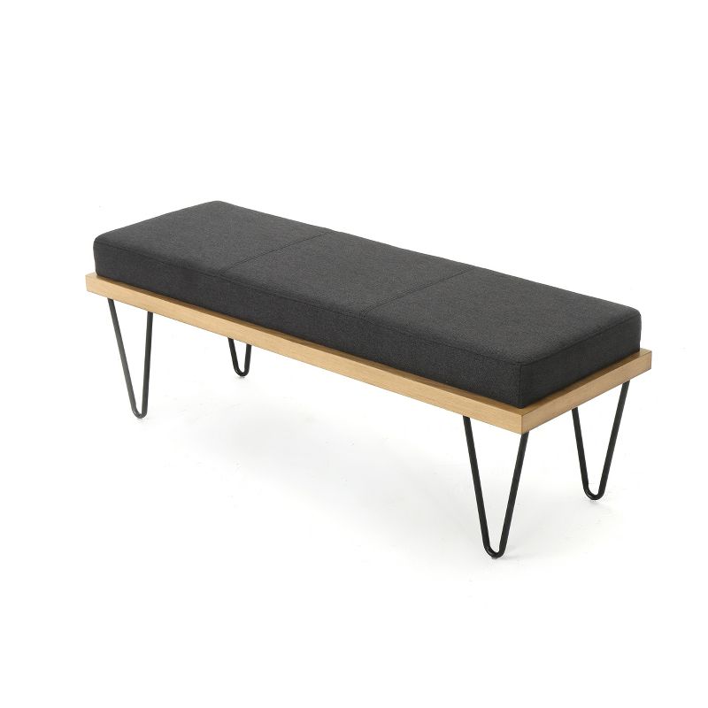 Elisha Industrial Modern Bench - Christopher Knight Home, 1 of 8