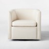 Vernon Upholstered Barrel Swivel Accent Chair - Threshold™ designed with Studio McGee - 3 of 4