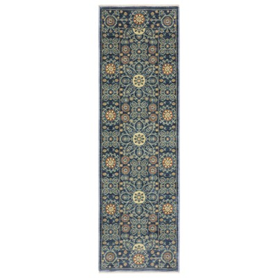 Oriental Weavers Francesca FR11B Blue/ Rust Indoor Area Rug - 2'3" x 7'6"