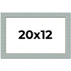 PosterPalooza | Refined Blue Picture Frame - UV Acrylic, Backing Board, Hanging Hardware Included - 2 of 4