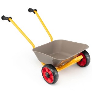 Tangkula Kids Wheelbarrow Outdoor Children Metal Toy w/ Non-Slip Handle - 1 of 4