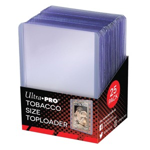 Ultra PRO Tobacco Card Size Toploaders (25ct) - 1 of 1