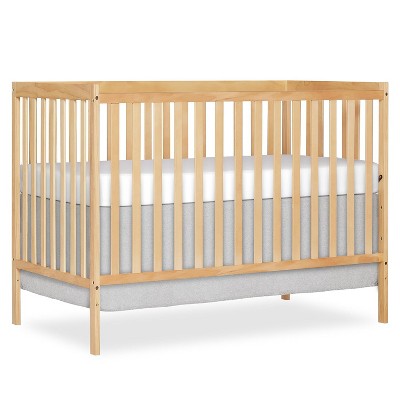 5-In-1 Convertible Crib In Natural, Greenguard Gold Certified, Fits Standard Full-Size Crib Mattress