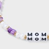 Little Words Project Mom Card and Beaded Bracelet Set 2pc - Pink - 4 of 4