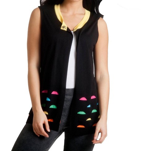 Women's Color-Blocked Cutout Vest - ANGEL - image 1 of 2