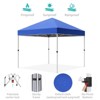 10x10 ft, Patented Center Locking Canopy Tent, Portable Outdoor Canopy Tent, Comes with Hand Wheel Bag, Suitable for Outdoor use, Height Adjustable - 3 of 4