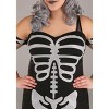HalloweenCostumes.com Plus Size Women's High Fashion Skeleton Costume - 3 of 4