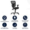 Alamont Mid Back Swivel Office Chair - 2 of 4
