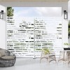 Wooakway 72"H 47"W Outdoor Metal Garden Trellis Privacy Screen Lattice Panel Indoor Room Divider - 2 of 4