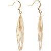 Pavilion Gift Company - Gold Petal - Mother of Pearl Earrings - Earrings - 4 of 4