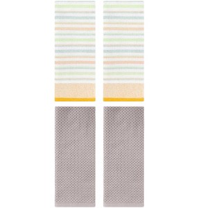 REGALWOVEN 4 Pcs Solid Bathroom Hotel and Spa Waffle Cotton Hand Towels - 1 of 4