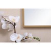Elegant Lighting Metal frame rectangle mirror 18x28 inch in brass - 4 of 4