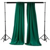 Slickblue Pack of 2 Polyester Backdrop Drapes – 96"H x 58"W, Rod Pocket, Semi Sheer, Serged Edges, 41 Colors Options - 2 of 3