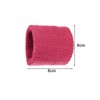 Unique Bargains Sport Absorbing Cotton Terry Cloth Wrist Sweatbands Wristbands 3.15" 1 Pair - 4 of 4