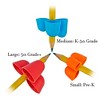 The Pencil Grip™ The Writing C.L.A.W. Sample Pack, 3 Sizes, 6 Per Pack, 3 Packs - 4 of 4