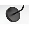 Elegant Lighting Genesis 1 light Black and Clear Bath Sconce - 4 of 4